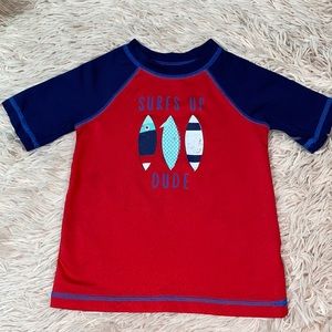 Cat & Jack swim shirt boys size 3T